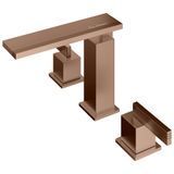 Змішувач для умивальника на 3 отвори без донного клапана Mariner Raptor 316L RAP0057-PRSTL, Brushed Copper RAP0057-PRSTL фото