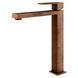 Змішувач для умивальника високий Mariner Quadra QUA0052-RS, Brushed Copper QUA0052-RS фото