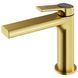 Змішувач для умивальника Mariner Vortex VOR9953-OBTL+SCU001-CATL, Brushed Gold VOR9953-OBTL+SCU001-CATL фото