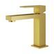 Змішувач для умивальника Mariner Quadra QUA0053-OB, Brushed Gold QUA0053-OB фото