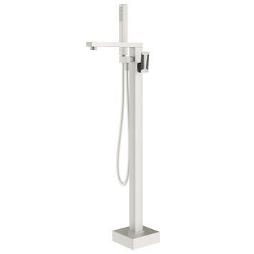 Отдельностоящий смеситель для ванны с душевым гарнитуром Mariner Hyper HYP9991-BOTL+LEV001C-BONOTL, Artic White HYP9991-BOTL+LEV001C-BONOTL фото