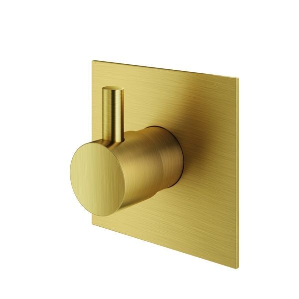 Змішувач прихованого монтажу 4 функції Mariner Quadra QUA1111-OB+DEQ1002-OB+DEV0040, Brushed Gold QUA1111-OB+DEQ1002-OB+DEV0040 фото