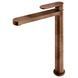 Смеситель для умывальника высокий Mariner Uno UNO0052-RS, Brushed Copper UNO0052-RS фото