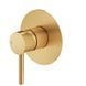 Смеситель скрытого монтажа 1 функция без скрытой части Mariner Logica LOG1900-OB, Brushed Gold LOG1900-OB фото
