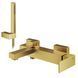 Смеситель для ванным с душевым гарнитуром Mariner Quadra QUA0020-OB, Brushed Gold QUA0020-OB фото