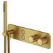 Змішувач для душу з термостатом Mariner Oasy OAS1902-OB, Brushed Gold OAS1902-OB фото