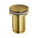 Донний клапан Click-clack без переливу Mariner washbasin accessories WLS4001-OB, Brushed Gold WLS4001-OB фото