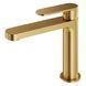 Смеситель для умывальника Mariner Uno UNO0053-OB, Brushed Gold UNO0053-OB фото