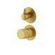 Змішувач прихованого монтажу 4 функції Mariner Logica Shine LOS1111-OB+DET1002-OB+DEV0040, Brushed Gold LOS1111-OB+DET1002-OB+DEV0040 фото