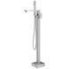 Напольный смеситель с душевым гарнитуром Mariner Quadra QUA0091-CS, Brushed Chrome QUA0091-CS фото
