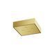 Лійка верхнього душу накладна Mariner WLS3752-OB, Brushed Gold WLS3752-OB фото