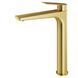 Смеситель для умывальника высокий Mariner Tao TAO0052-OB, Brushed Gold TAO0052-OB фото
