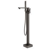 Отдельностоящий смеситель для ванны с душевым гарнитуром Mariner Kobra KOB0091-GR, Graphite KOB0091-GR фото