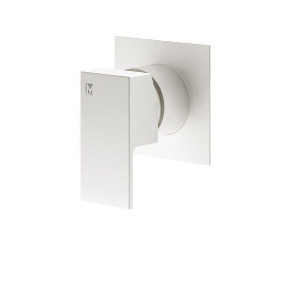 Смеситель для умывальника скрытого монтажа Mariner Quadra QUA1111-BO+BOQ0258-BO, Matte White QUA1111-BO+BOQ0258-BO фото