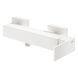 Смеситель для умывальника скрытого монтажа Mariner Quadra QUA0010-BO, Matte White QUA0010-BO фото