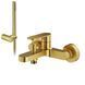 Смеситель для ванны с душевым гарнитуром Mariner Uno UNO0020-OB, Brushed Gold UNO0020-OB фото