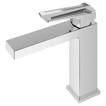 Смеситель для умывальника с донным клапаном Mariner Hyper HYP0050-CRTL, Silver HYP0050-CRTL фото