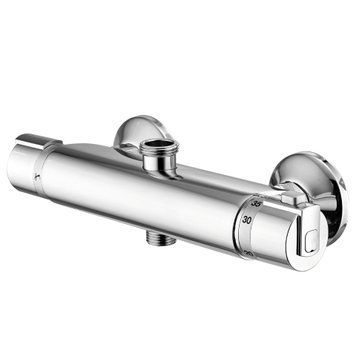 Змішувач з термостатом 2 функції Mariner Thermostatics TER2002-CR, Chrome TER2002-CR фото